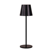 MINDY 3w 3000K LED Rechargeable Black Table Lamp
