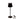 MINDY 3w 3000K LED Rechargeable Black Table Lamp
