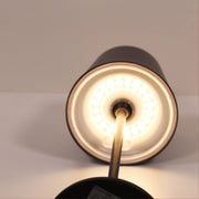 MINDY 3w 3000K LED Rechargeable Black Table Lamp