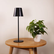 MINDY 3w 3000K LED Rechargeable Black Table Lamp