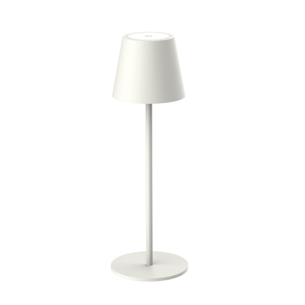 MINDY 3w 3000K LED Rechargeable White Table Lamp
