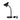 MACCA 4w LED 4000K Black Desk Lamp