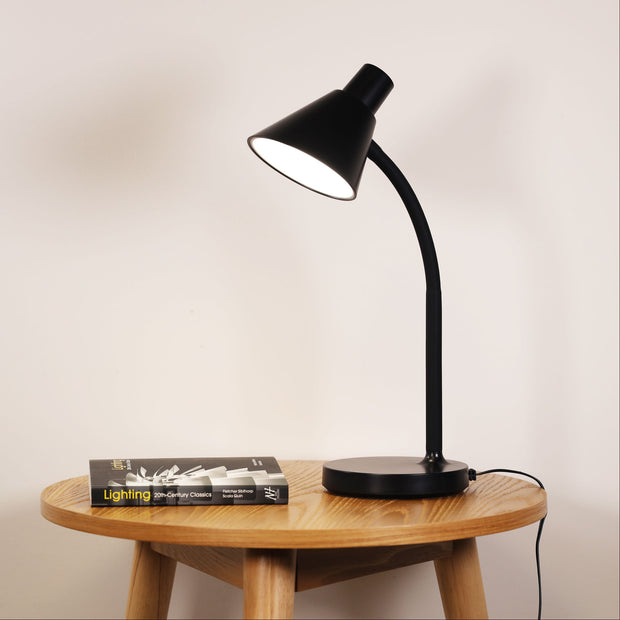 MACCA 4w LED 4000K Black Desk Lamp