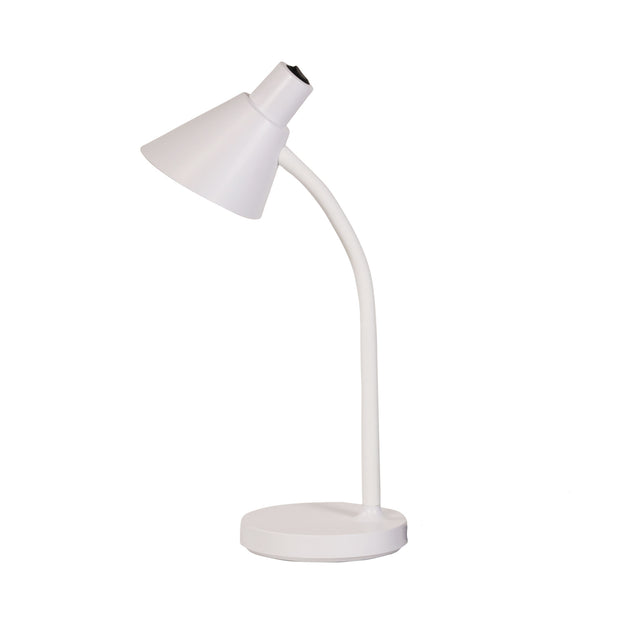 MACCA 4w LED 4000K White Desk Lamp