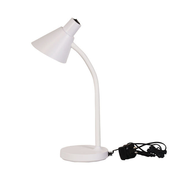 MACCA 4w LED 4000K White Desk Lamp