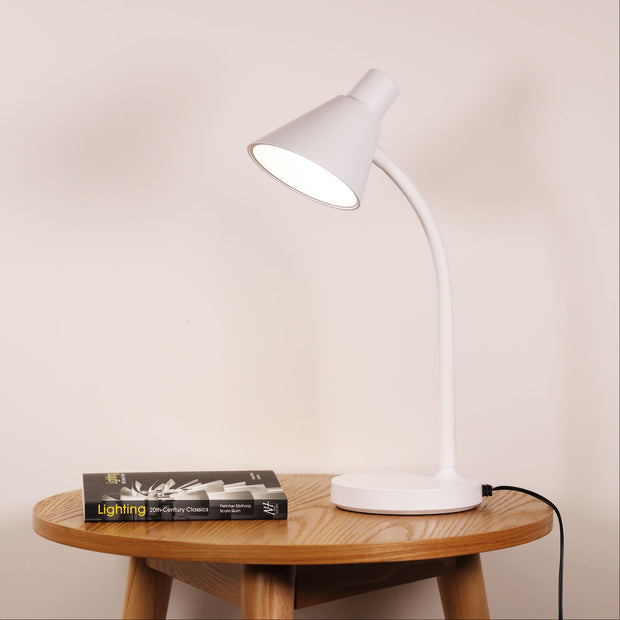 MACCA 4w LED 4000K White Desk Lamp