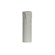 Replacement Candle Drip Cover Ivory Acrylic