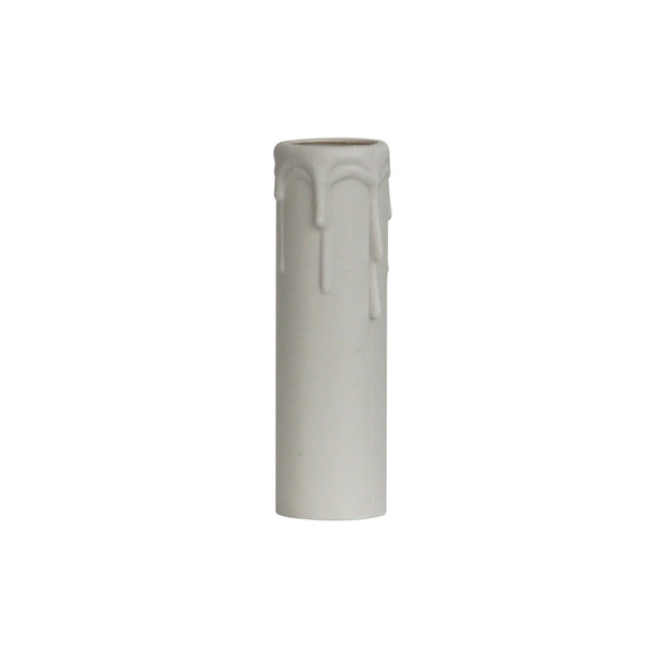 Replacement Candle Drip Cover Ivory Acrylic