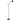 Olav Floor Lamp Black and Brass