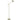 Olav Floor Lamp Green Satin and Brass