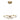 Olympus 3lt LED Pendant Gold