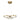 Olympus 3lt LED Pendant Gold
