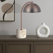 Ortez White Terrazzo Table Lamp