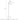 Ortez Black Terrazzo Floor Lamp