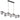 ORTON 7xG9 Black with Smoke Glass Ball 1150mm Pendant