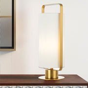 Orwel 1 Light Table Lamp Ivory/Antique Gold