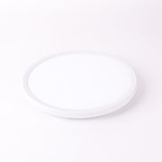 18w Tri Slimline 300mm Oyster Dimmable IP54 White