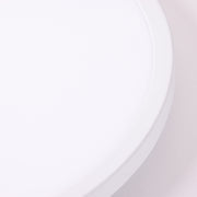 18w Tri Slimline 300mm Oyster Dimmable IP54 White