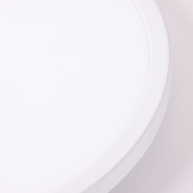 18w Tri Slimline 300mm Oyster Dimmable IP54 White