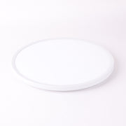24w Tri Slimline 420mm Oyster Dimmable IP54 White