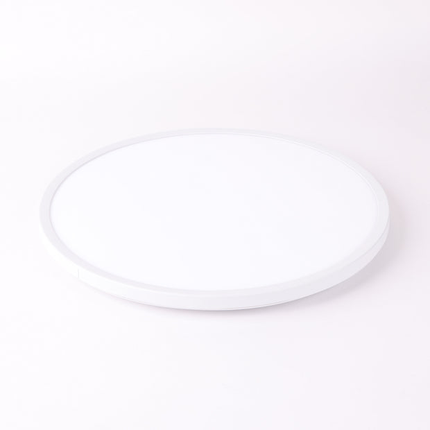 24w Tri Slimline 420mm Oyster Dimmable IP54 White