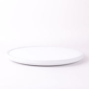 24w Tri Slimline 420mm Oyster Dimmable IP54 White