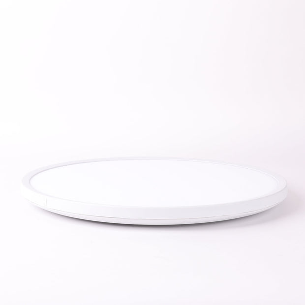 24w Tri Slimline 420mm Oyster Dimmable IP54 White