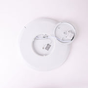 24w Tri Slimline 420mm Oyster Dimmable IP54 White