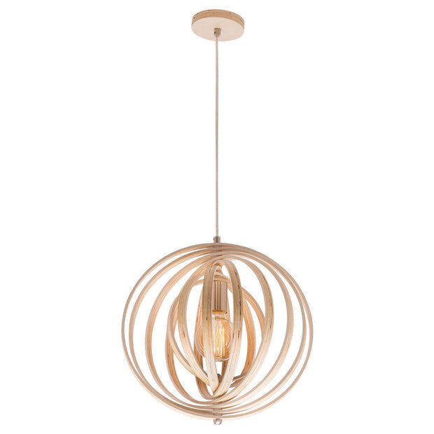 Oasis Timber Pendant Light - Small