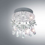 PARADIS 3 Light Chrome and Glass GU10 32CM CTC