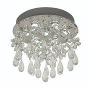 PARADIS 7 Light Chrome and Glass GU10 45CM CTC