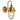 Parol IP44 Cylinder Wall Light 304SS Electroplated Brass Cage with Glass