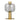 PAROLA Gold and Smoke Glass E27 Table Lamp