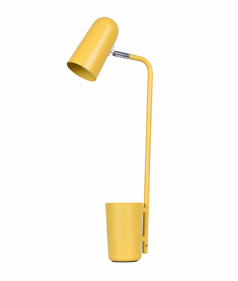 Pastel E14 Table Lamp with Storage Yellow