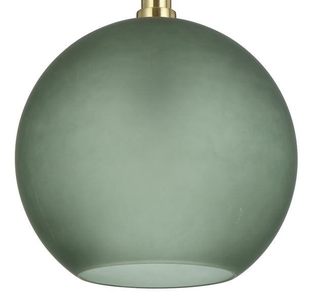 Patino 40 Pendant Gold with Green Glass