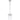Pelion 1lt Pendant Chrome with Clear Glass