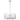 Pelion 5lt Pendant Chrome with Clear Glass