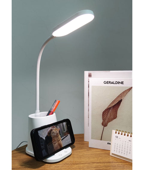 Penmate 2.8W 5000K LED Rechargeable Desk Lamp with Pen Holder