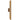 PENROS 6w LED 3000K IP65 Natural Brass Up and Down Exterior Wall Light