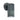 PG Single Fixed IP65 Wall Pillar Light Green Patina Solid Brass GU10