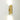 Pillar Up/Down GU10 IP65 Wall Light Solid Polished Brass