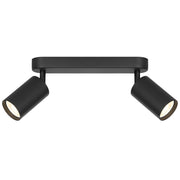 PICARD 2x7W LED CCT IP20 Black Spot Light