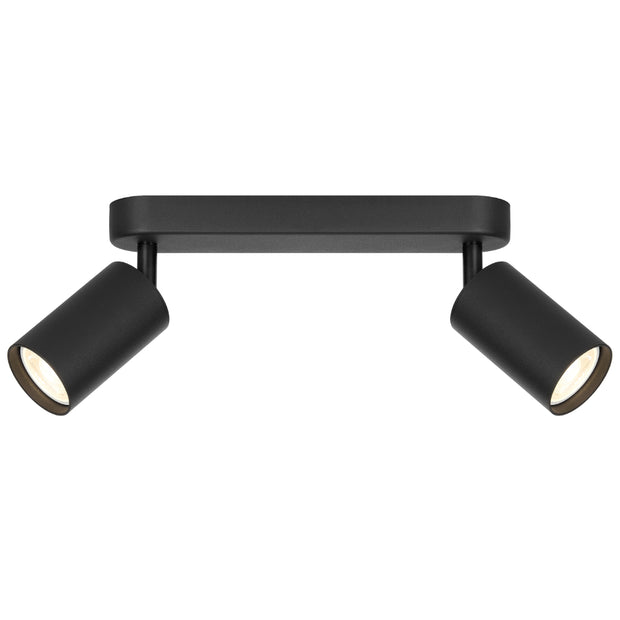 PICARD 2x7W LED CCT IP20 Black Spot Light