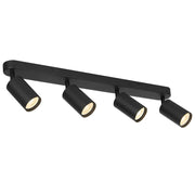 PICARD 4x7W LED CCT IP20 Black Bar Light