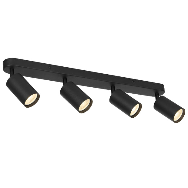 PICARD 4x7W LED CCT IP20 Black Bar Light