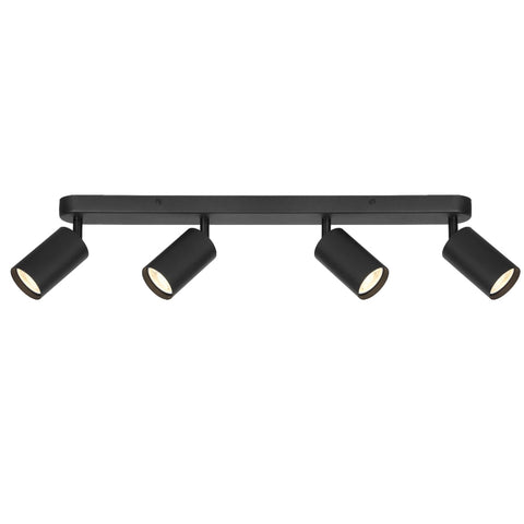 PICARD 4x7W LED CCT IP20 Black Bar Light