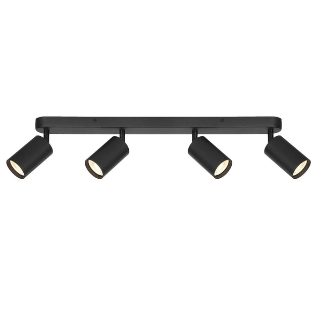 PICARD 4x7W LED CCT IP20 Black Bar Light