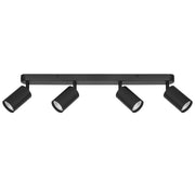PICARD 4x7W LED CCT IP20 Black Bar Light