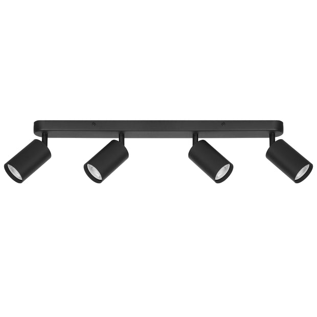 PICARD 4x7W LED CCT IP20 Black Bar Light