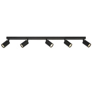 PICARD 5x7W LED CCT IP20 Black Bar Light